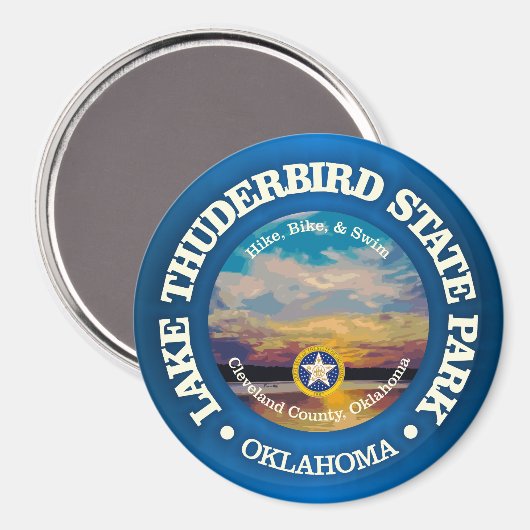 Lake Thunderbird SP Magneet (Voorkant / Achterkant)