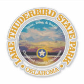 Lake Thunderbird SP Sticker (Voorkant)