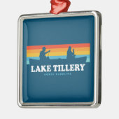 Lake Tillery North Carolina Canoe Metalen Ornament (Links)