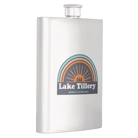 Lake Tillery North Carolina Rainbow Flacon (Rechts)