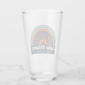 Lake Tillery North Carolina Rainbow Glas (Achterkant)