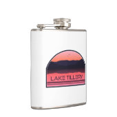 Lake Tillery North Carolina Red Sunrise Heupfles (Rechts)