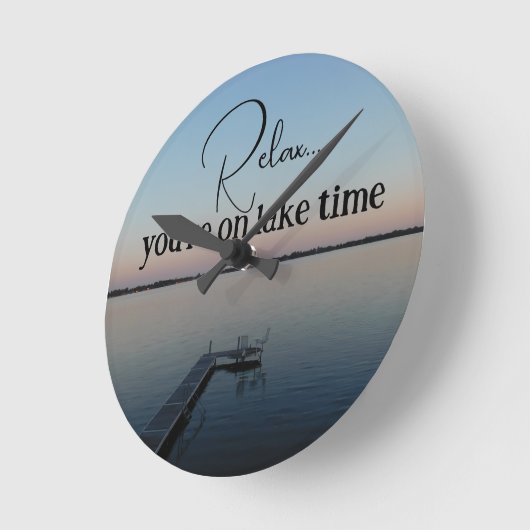 Lake Time Landschap Ronde Klok (Hoek)