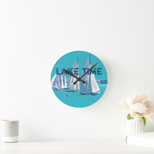 Lake Time zeilboten | Ronde Klok (Huis)