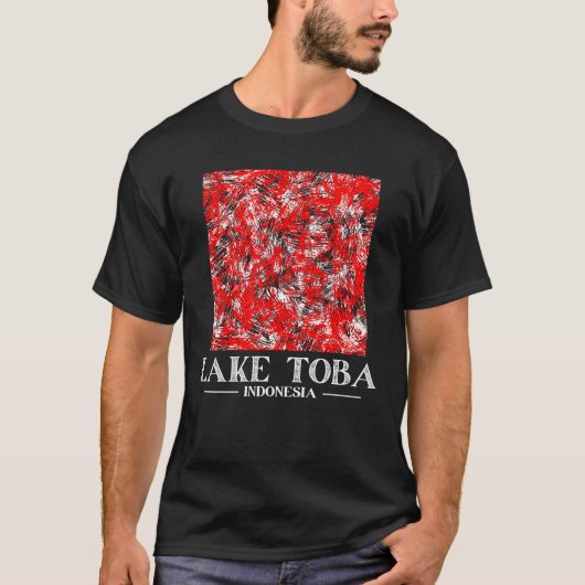 Lake Toba, Indonesië T-shirt (Voorkant)