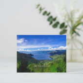 Lake Toba, Sumatra, Indonesië Briefkaart (Staand voorkant)