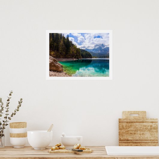 Lake Tovel Poster (Keuken)