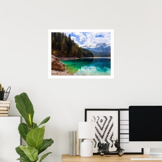 Lake Tovel Poster (Thuiskantoor)