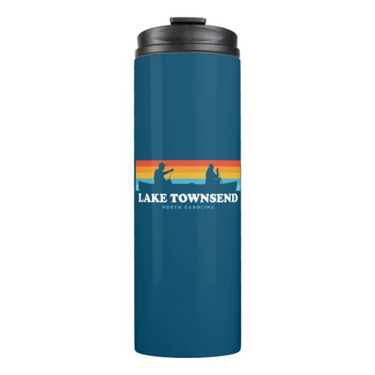 Lake Townsend North Carolina Kano Thermosbeker (Voorkant)