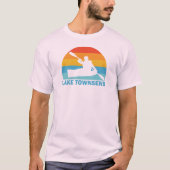 Lake Townsend North Carolina Kayak T-shirt (Voorkant)
