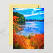 LAKE TRAIL BRIGHT BRIEFKAART (Voorkant / Achterkant)