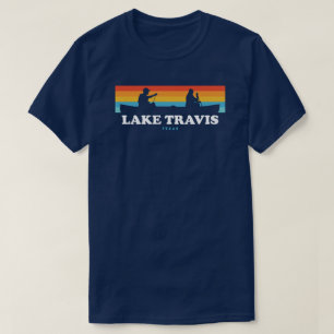 Lake Travis Austin Texas Kano T-shirt