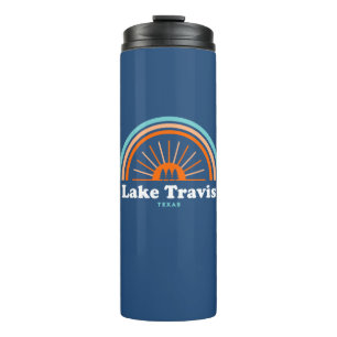 Lake Travis Austin Texas Regenboog Thermosbeker