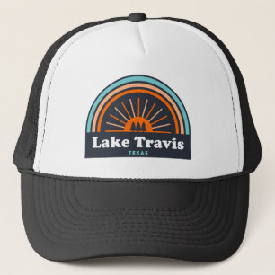 Lake Travis Austin Texas Regenboog Trucker Pet