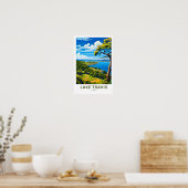 Lake Travis Texas Reisprint Poster (Keuken)