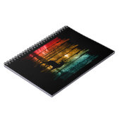 LAKE TREER DEER FOREST SUNSET NOTITIEBOEK (Linkerzijde)