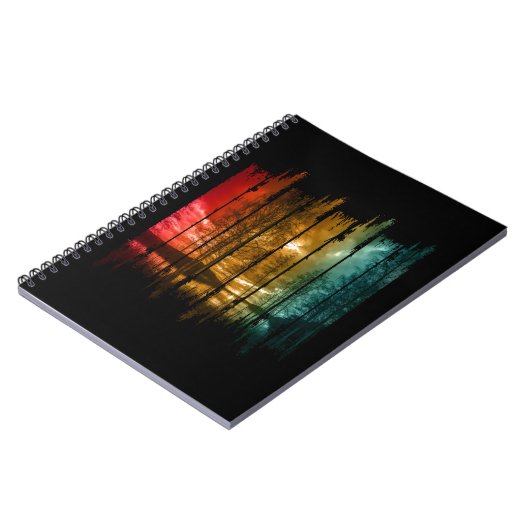 LAKE TREES SUNSET NOTITIEBOEK (Linkerzijde)