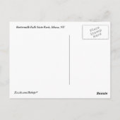 Lake Treman Briefkaart (Achterkant)