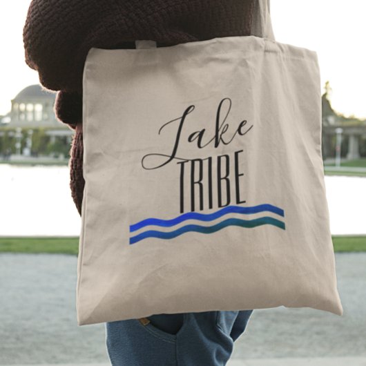 Lake Tribe Girl's Trip Bachelorette Vakantie Boot Tote Bag