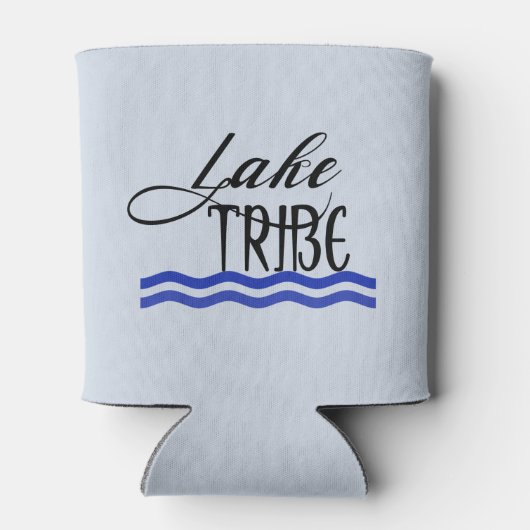 Lake Tribe Vrienden Bachelorette Weekendtrip Blikjeskoeler (Achterkant)