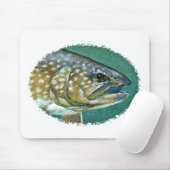 Lake Trout Logo Muismat (Met muis)