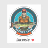 Lake Trout Vist Sticker | Afgesneden Sticker (Vel)