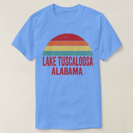 Lake Tuscaloosa Alabama T-shirt (Design voorkant)
