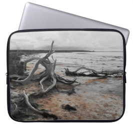 Lake Tyrrell Natuurlijke Krachten Laptop Sleeve