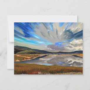 LAKE UITZICHT BRIEFKAART