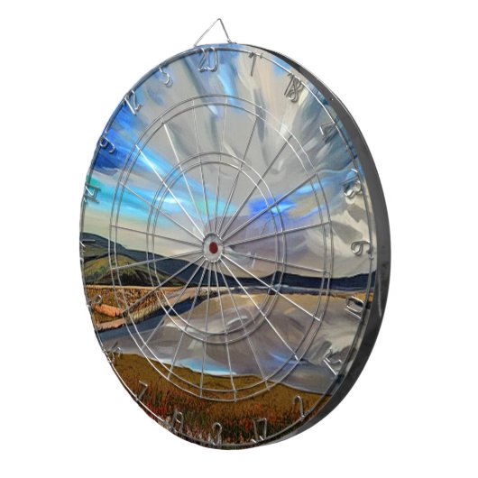 LAKE UITZICHT DARTBORD (Voorkant Rechts)