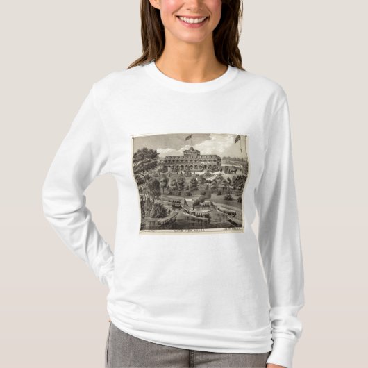 Lake Uitzicht House in Asbury Park, NJ T-shirt (Voorkant)