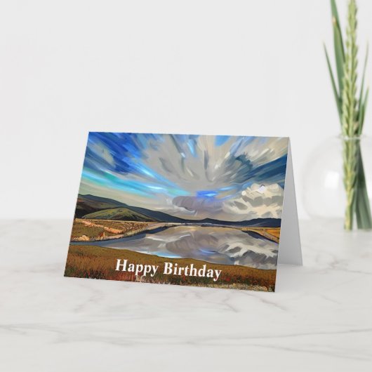 LAKE UITZICHT KAART (Voorkant)