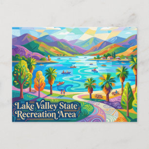 Lake Valley State Recreation Area Californië Briefkaart
