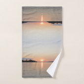 Lake Vermilian Sunset Handdoek (Handdoek)