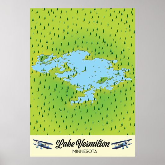 Lake Vermilion Minnesota Poster (Voorkant)