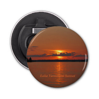 Lake Vermilion Sunset Button Flesopener