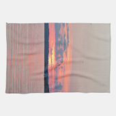 Lake Vermilion Sunset Theedoek (Horizontaal)