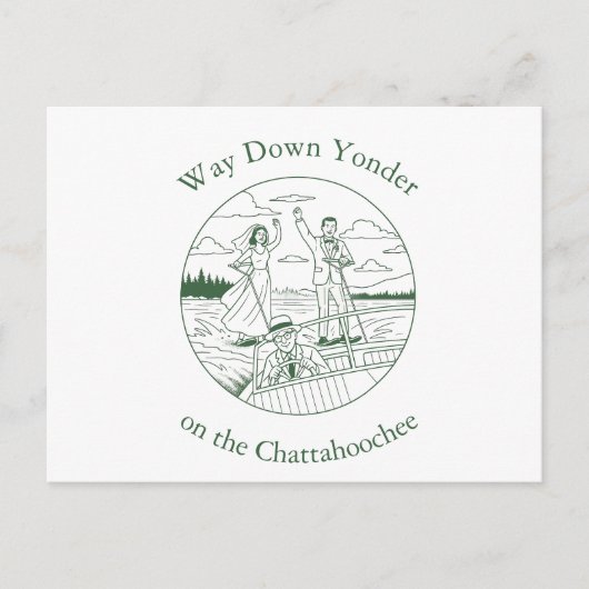 Lake vibes feestdagenkaart (Voorkant)