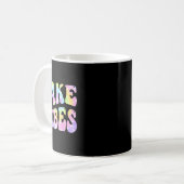 Lake Vibes Funny Vissende Varen Vrouwen Gir Koffiemok (Voorkant links)