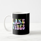 Lake Vibes Funny Vissende Varen Vrouwen Gir Koffiemok (Links)