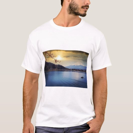 Lake View Serenity T-shirt (Voorkant)
