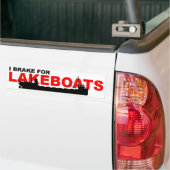 Lake vrachtschip bumper sticker — Canaller (Op Truck)