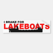 Lake vrachtschip bumper sticker — Canaller (Voorkant)