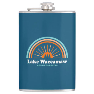 Lake Waccamaw North Carolina Regenboog Heupfles