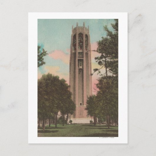 Lake Wales, FL - Buiten Uitzicht van Singing Briefkaart (Voorkant)