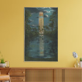 Lake Wales, FL - Uitzicht van Mt. Lake & Singing Canvas Afdruk (Insitu (Woonkamer))