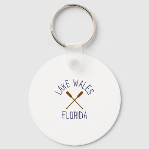 Lake Wales Florida Buiten Activiteiten Vintage Sleutelhanger