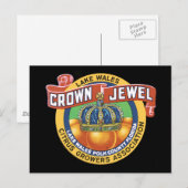 Lake Wales kroonjuweel Sinaasappel Briefkaart (Voorkant / Achterkant)