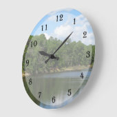 Lake Wall Clock Grote Klok (Hoek)