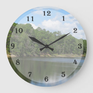 Lake Wall Clock Grote Klok